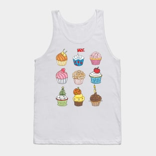 Cupcake Collection Tank Top